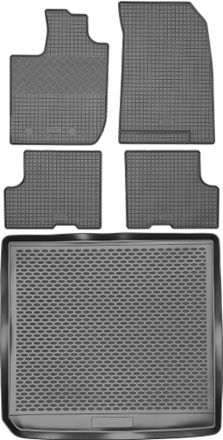 OEM Set Di Tappetini In Gomma Per Auto E Tappetino Per Bagagliaio Per Dacia Duster Ii Suv Del 2018