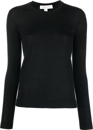 Ralph Lauren Collection round-neck knit jumper - women - Cashmere - L - Black