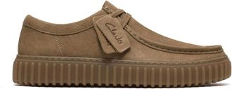 Clarks Schoenen, Heren, Beige, 43 1/2 EU, Leer, Torhill Lo