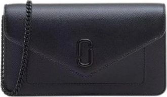 Marc Jacobs Longshot Chain Wallet DTM - Dames - Schoudertassen - Zwart - ONE Size - Leer - Tassen