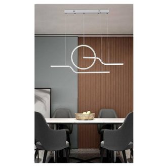 Trade Shop Trade Shop Traesio - Trade Shop - Lampadario Led 32watt Lampada Stile Contemporaneo Moderno Luce 6500k 4000k A44-b