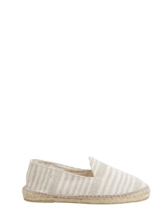 Maneb&igrave; Beige Cotton espadrilles