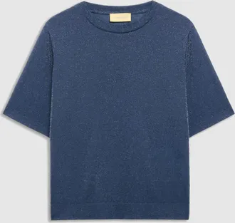 Momoni Tee Shirt Iora Blu