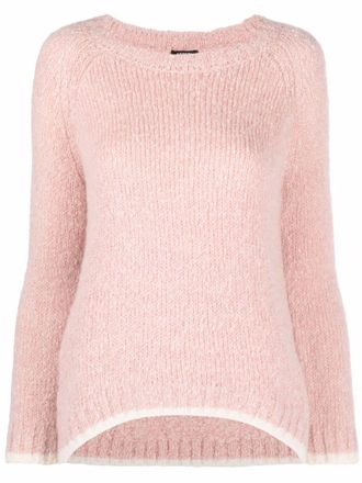 Aspesi raglan-style jumper - Pink