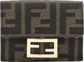Fendi Wallets & Cardholders, female, Multicolor, Size: ONE SIZE Micro Trifold