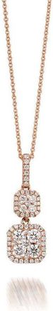 Le Vian Ladies Vanilla And Strawberry Necklaces set in 14K Strawberry Gold