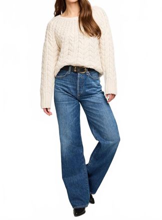 Gentle Fawn Lorenzo Pullover Sweater In Cream