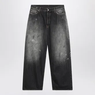 Acne Studios Black Distressed Effect Jeans