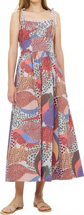 Oliphant Scarlett Maxi Dress In Nautilus