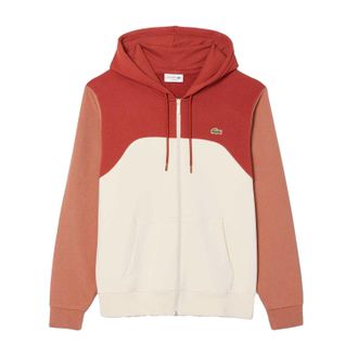 Lacoste Heren Colour Block Full Zip Hoodie (Veelkleurig)