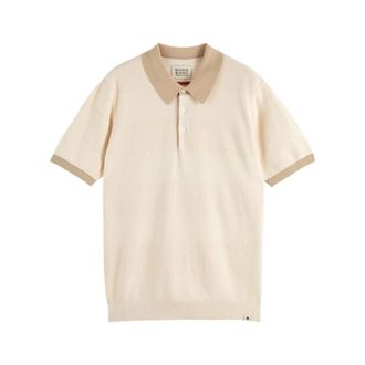 Scotch & Soda Heren, Tops, Beige, Maat: L Katoen