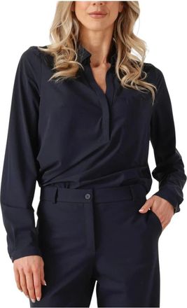 JapanTKY Kaemi Blouse - Dames - Overhemden - Zwart - S - Overhemden
