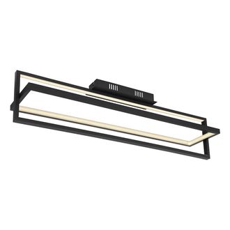 Globo Lighting Plaf&oacute;n - Flips - Negro - Metal - Led - 67195d