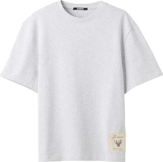 Jacquemus Torneo T-shirt - Heren - T-shirts - Grijs - M - Katoen - Tops