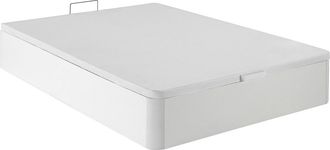 Vente-Unique Somier con arc&oacute;n 120 x 200 cm - Blanco mate - HESTIA de YSM&Eacute;E