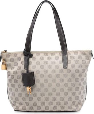 Loewe Pre-owned Loewe Anagram Canvas Tote Ladies 341001
