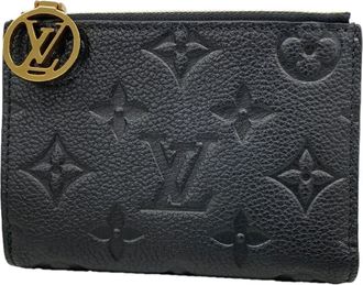 Louis Vuitton Noir Wallet (Bi-Fold) (Pre-Owned)