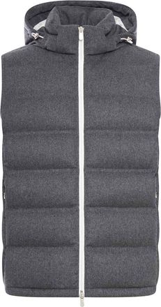 Brunello Cucinelli Padded Wool Vest