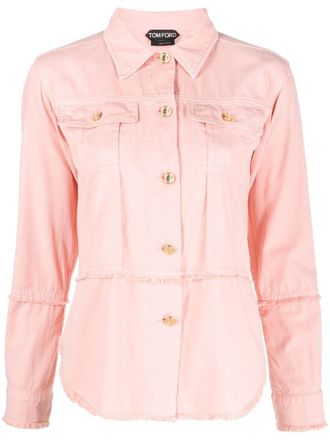 Tom Ford Camicia denim - Rosa