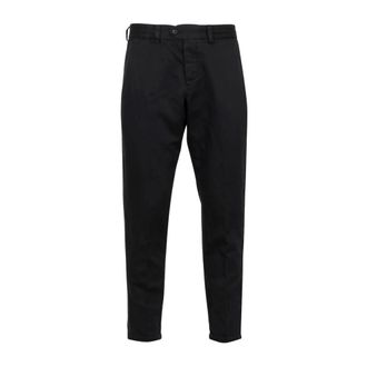 Pantaloni Torino Broeken, Heren, Zwart, W31, Katoen, Chino Broek