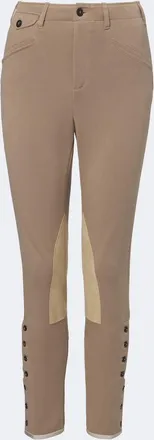 Eleventy Suede trimmed capris