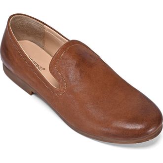 OLD TREND Heritage Genuine Leather Refined Comfort Slip On Loafer in Coffee at Nordstrom, Size 7.5