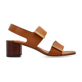Tod's Tods, High Heel Sandals, female, Brown, Size: 9 1/2 US Heeled Sandals