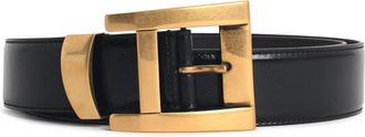 Versace cintur&oacute;n Lear negro