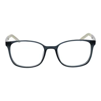 Nike NI-1063668 Stainless Steel Square-Frame Eyeglasses - Gray