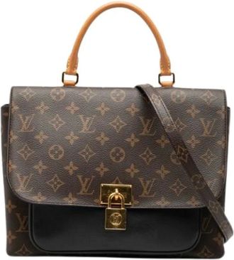 Louis Vuitton Pre-owned Handbags, female, Brown, Size: ONE SIZE Pre-owned The Marignan