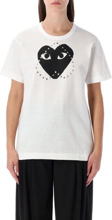 Comme Des Gar&ccedil;ons Magliette e polo Comme Des Garcons Play bianche