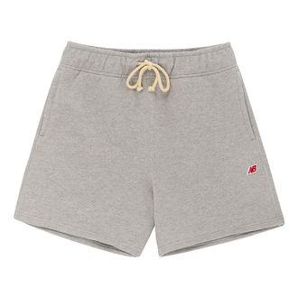 New Balance Made in USA Core Shorts Asia Sizing Athletic Grey MS21548-AG