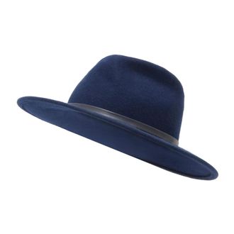 Coccinelle Elise Fedora - female - Coccinelle - Accessories - Blue - M - Accessories