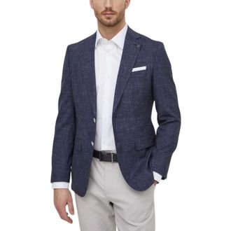 HUGO BOSS Heren, Jassen, Blauw, Maat: 2XL