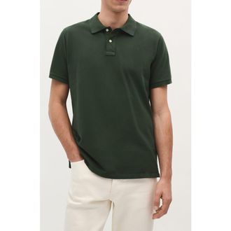 Scalpers Basic Polo in Dark Khaki at Nordstrom, Size X-Small Eu