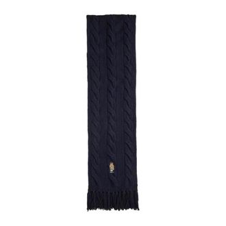 Polo Ralph Lauren Scarf - Heren - Wintersjaals - Grijs - ONE Size - Wol - Accessoires