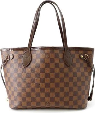 Louis Vuitton Pre-owned Damier Tote Bag - Dames - Vintage Shopper - Bruin - ONE Size - Vintage