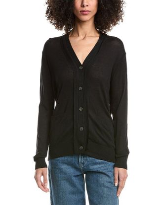 3.1 Phillip Lim Faux Layered Wool & Silk-Blend Cardigan