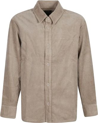 A.P.C. A.p.c., Jassen, Heren, Beige, L, Bobby Logo Overshirt