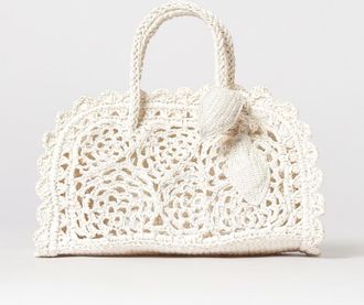 Jacquemus Borsa Le Turismo in rafia crochet