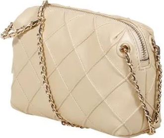 Tory Burch Tory Burch Hobo Bags - Fleming Small Crossbody Bag - Gr. unisize - in Beige - für Damen