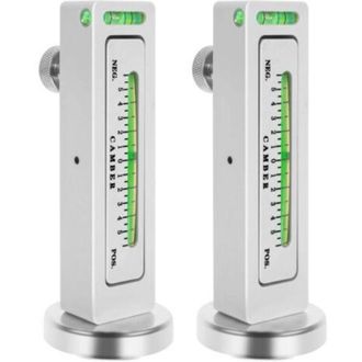 OEM Jauge Magnetique Reglable - Plage -5 A +5 Grados - Para Alineacion De Ruedas En Camiones Caravanas Y Vehiculos De Ocio - Pack De 2