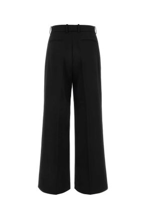 Lanvin Rwtr00105711a23 10 Black Exterior: Cotton Pantaloni Trousers