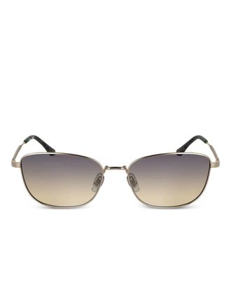 Lacoste rectangle-frame sunglasses - Gold