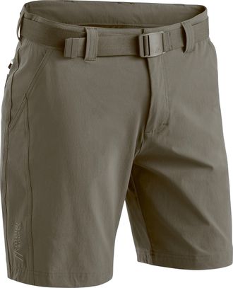 Maier Sports Funktionsshorts MAIER SPORTS Nil Short M, Herren, Gr. 46, Normalgr&ouml;ssen, braun (schlamm), 90% Polyamid, 10% Elasthan, Hosen Funktionsshorts, Herren Sh