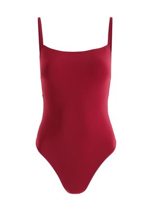 Lido Tre Swimsuit - Dark Red - XL (UK16 / XL)