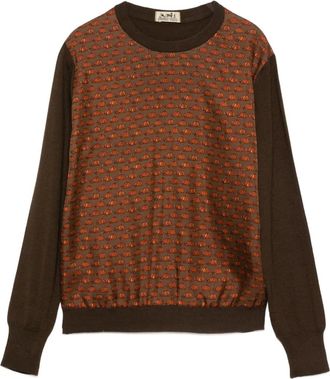 Hermès Maglione anni 70 - Marrone