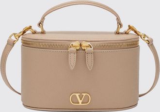 Valentino Garavani Borsa Vanity VLogo Valentino Garavani in pelle a grana
