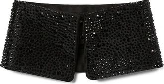 Karl Lagerfeld Rhinestone Collar - Dames - Sjaals - Zwart - ONE Size - Polyester - Accessoires