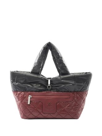 Chanel 2009-2010 Small Nylon Coco Cocoon tote bag - Black